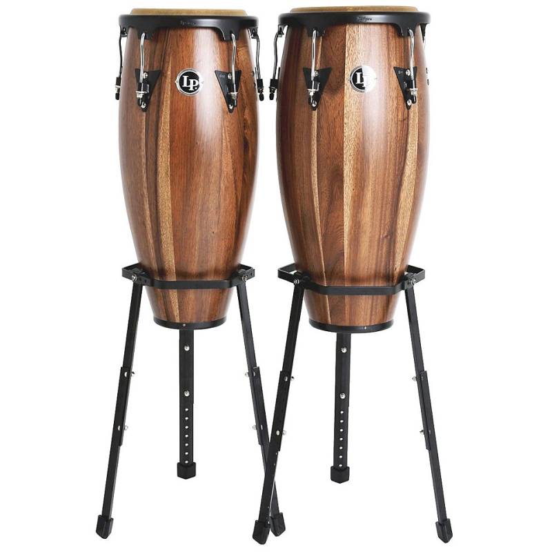 Latin Percussion Aspire LPA647B-SW Wooden Conga Set 11" + 12" Siam von Latin Percussion