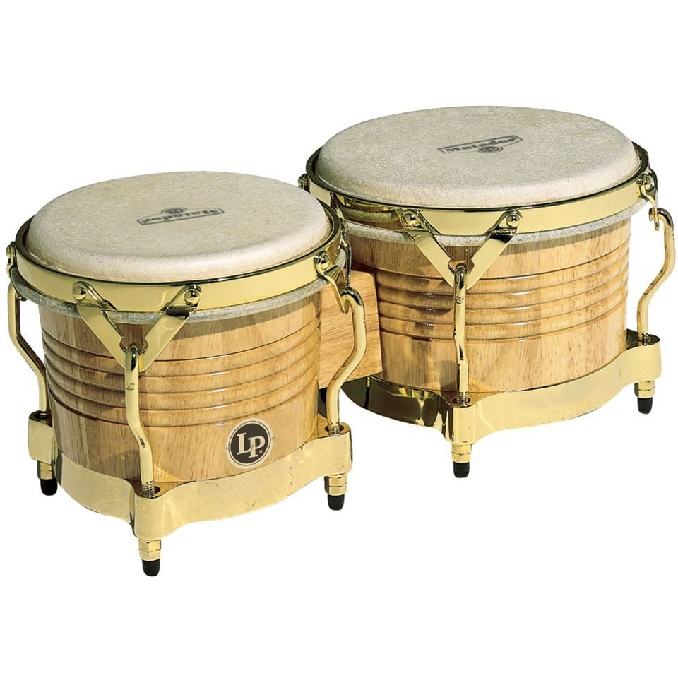 Latin Percussion Matador M201-AW Gold Hardware Bongo von Latin Percussion
