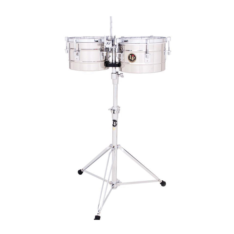 Latin Percussion Tito Puente LP272-S Timbalitos Stainless Steel von Latin Percussion