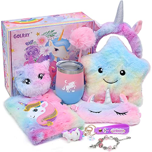 Latocos Einhorn Geschenke für Mädchen 4 5 6 7 8 Jahren Kuscheltier Leuchtende Plüsch Kissen Notizbuch Set Augenmaske Stirnband Trinkflasche Geburtstag Geschenk, (Latocos4322) Latocos Einhorn Geschenke für Mädchen 4 5 6 7 8 Jahren Kuscheltier Leuchtende Plüsch Kissen Notizbuch Set Augenmaske Stirnband Trinkflasche Geburtstag Geschenk, (Latocos4322) von Latocos