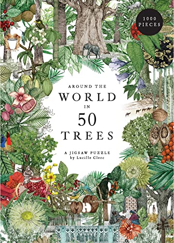 Laurence King Publishing Around The World in 50 Trees, Yellow von Laurence King