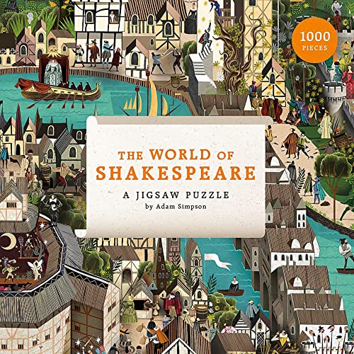 The World of Shakespeare: 1000 Piece Jigsaw Puzzle, Yellow The World of Shakespeare: 1000 Piece Jigsaw Puzzle, Yellow von Laurence King