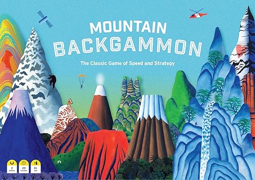 Laurence King Mountain Backgammon: The Classic Game of Speed and Strategy von Laurence King
