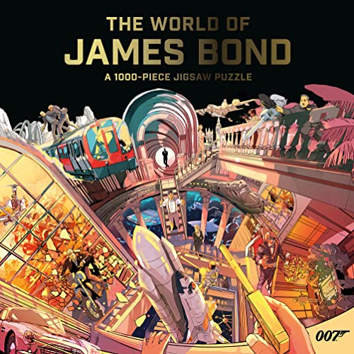 The World of James Bond 1000 Piece Puzzle: A 1000-Piece Jigsaw Puzzle von Laurence King Publishing