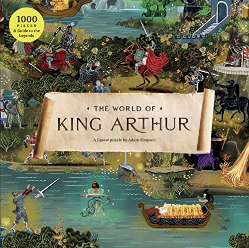 The World of King Arthur: A 1000-Pieces Jigsaw Puzzle von Laurence King Publishing