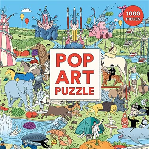 Laurence King Publishing Pop Art Finden Sie die Künstler Puzzle, Yellow von Laurence King Publishing
