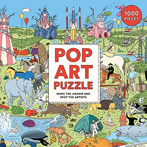 Pop Art Puzzle: Make The Jigsaw and Spot The Artists von Laurence King