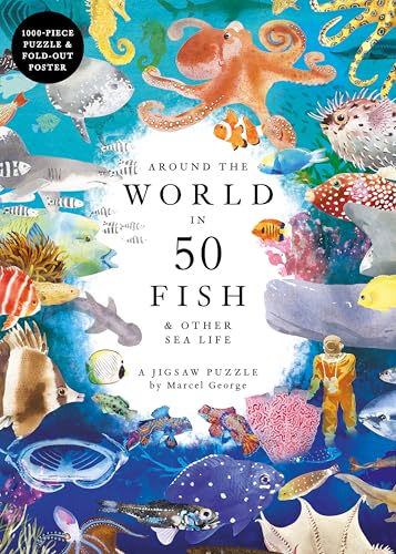 Around The World in 50 Fish 1000 Piece Puzzle: A 1000-Piece Jigsaw Puzzle von Laurence King Verlag GmbH