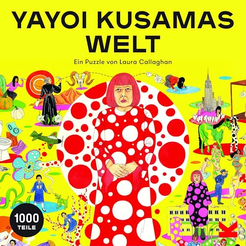 Laurence King 44211 Yayoi Kusamas Welt Kusama Puzzle, Gelb von Laurence King