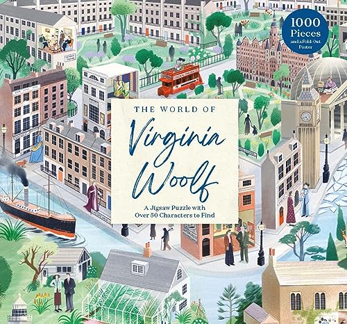 The The World of Virginia Woolf 1000 Piece Puzzle: A Jigsaw Puzzle von Laurence King Verlag GmbH