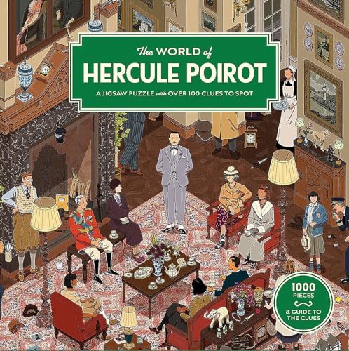 The World of Hercule Poirot: A 1000-piece Jigsaw Puzzle von Laurence King Verlag GmbH