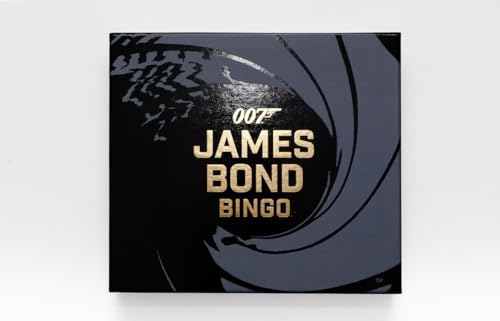 Laurence King Verlag 44230 James Bond Bingo Familienspiel, schwarz, One Size von Laurence King