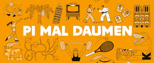 Laurence King Verlag Pi mal Daumen. Schätze die richtige Antwort, Yellow von Laurence King