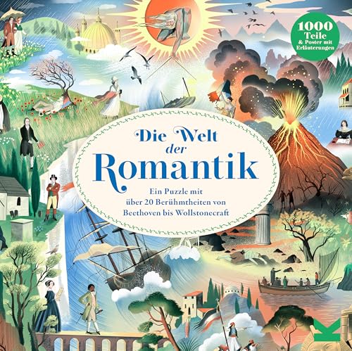 Die Welt der Romantik: EIN Puzzle mit über 20 Berühmtheiten von Beethoven bis Wollstonecraft, Yellow von Laurence King
