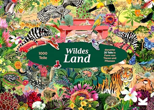 Laurence King Wildes Land. Große Erfolgsgeschichten der Natur. EIN Puzzle Laurence King Wildes Land. Große Erfolgsgeschichten der Natur. EIN Puzzle von Laurence King