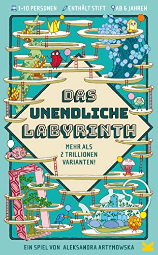Laurence King Das unendliche Labyrinth Kartenspiel, Gelb Laurence King Das unendliche Labyrinth Kartenspiel, Gelb von Laurence King