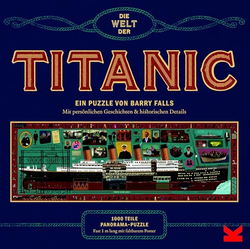Laurence King Die Welt der Titanic. EIN 1000-Teile-Puzzle von Laurence King