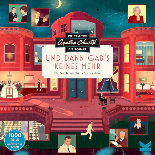 Laurence King Die Welt von Agatha Christie: Und dann gab's keines mehr. EIN 1000-Teile-Puzzle Laurence King Die Welt von Agatha Christie: Und dann gab's keines mehr. EIN 1000-Teile-Puzzle von Laurence King