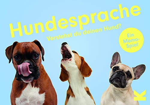 Laurence King Hundesprache. Verstehst du deinen Hund? EIN Memo-Spiel von Laurence King