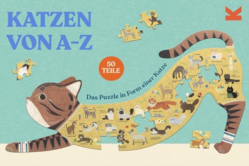 Laurence King Verlag Katzen von A bis Z. Das Puzzle in Form Einer Katze Laurence King Verlag Katzen von A bis Z. Das Puzzle in Form Einer Katze von Laurence King