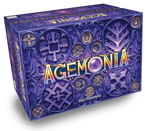 Agemonia - EIN Brettspiel von Lautapelit.fi - 1-4 Spieler - Brettspiele für Familie - 60-120 Minuten Spielzeit - Spiele für Familienspielabend - für Teenager und Erwachsene ab 14 Jahren - Englische von Lautapelit