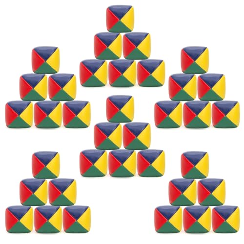 Lawei 36 Pack Jonglierbälle für Anfänger, Ø 50 mm Weiche und haltbare Jonglierbälle Kit, Bunte Mini Juggling Balls Bulk für Jongleure, Kinder und Erwachsene, 3~12 Jahre alt Lawei 36 Pack Jonglierbälle für Anfänger, Ø 50 mm Weiche und haltbare Jonglierbälle Kit, Bunte Mini Juggling Balls Bulk für Jongleure, Kinder und Erwachsene, 3~12 Jahre alt von Lawei