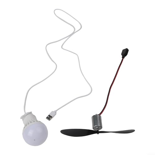 Für Windkraft pädagogisches Modell Propeller Generator mit USB-Beleuchtung von Lawnoval