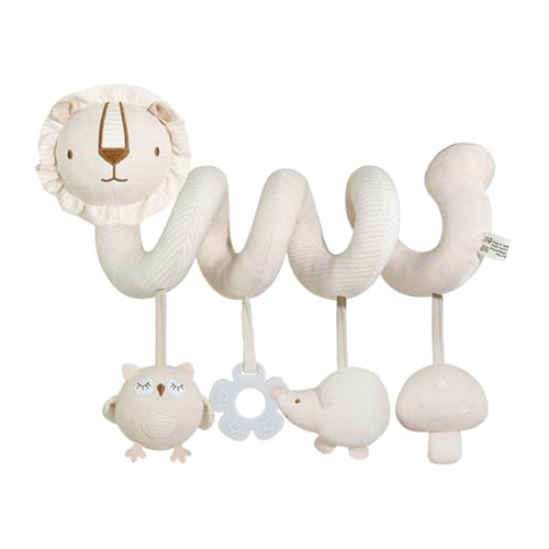 Baby Kinderwagen Spielzeug, spiralpüdische Tiere, die Krippenspielzeuge mit Kinderkrankungen, BB-Geräuschen und klingelnden Glocken, frühe pädagogische sensorische Spielzeuge für Neugeborene 0-12 Mon Baby Kinderwagen Spielzeug, spiralpüdische Tiere, die Krippenspielzeuge mit Kinderkrankungen, BB-Geräuschen und klingelnden Glocken, frühe pädagogische sensorische Spielzeuge für Neugeborene 0-12 Mon von Lawnrden