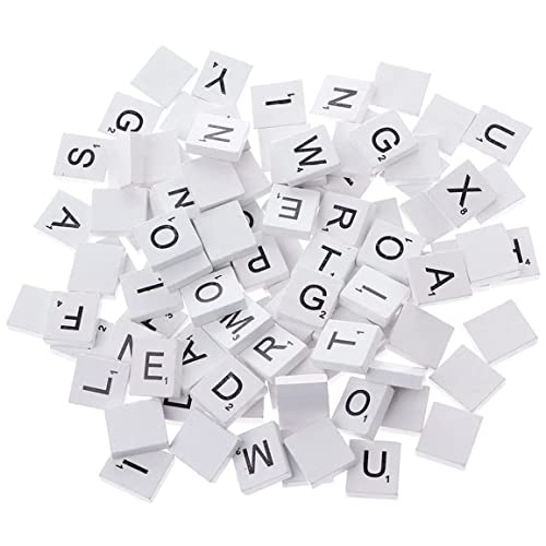 KRABPLE -Teile, 【100pcs】 Weiße Holzspäne DIY English Alphabet Puzzle Alphabetisierung Quadrate Baby intellektuelle Entwicklung Holzchips 【Weiß】 KRABPLE -Teile, 【100pcs】 Weiße Holzspäne DIY English Alphabet Puzzle Alphabetisierung Quadrate Baby intellektuelle Entwicklung Holzchips 【Weiß】 von Lawnrden