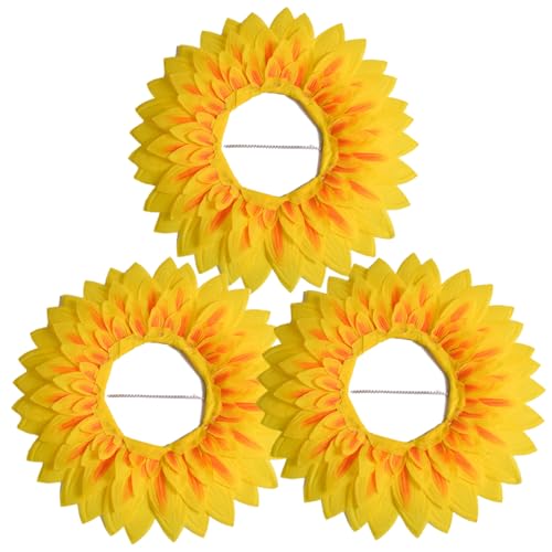 Lawnrden 3pcs Sunflower Kopfbedeckung, 16, 5 Zoll lustige Performance -Requisiten, Sonnenblumenhaube für Tanzparty Festival Games Kinder Teenager Erwachsene Lawnrden 3pcs Sunflower Kopfbedeckung, 16, 5 Zoll lustige Performance -Requisiten, Sonnenblumenhaube für Tanzparty Festival Games Kinder Teenager Erwachsene von Lawnrden