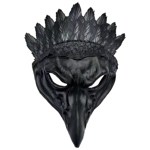 Lawnrden Adlermaske exquisite strukturierte PU Halloween Maske Lifelike Vogelkostüm für Mardi Gras Day Maskerade Cosplay Party | Masken Lawnrden Adlermaske exquisite strukturierte PU Halloween Maske Lifelike Vogelkostüm für Mardi Gras Day Maskerade Cosplay Party | Masken von Lawnrden