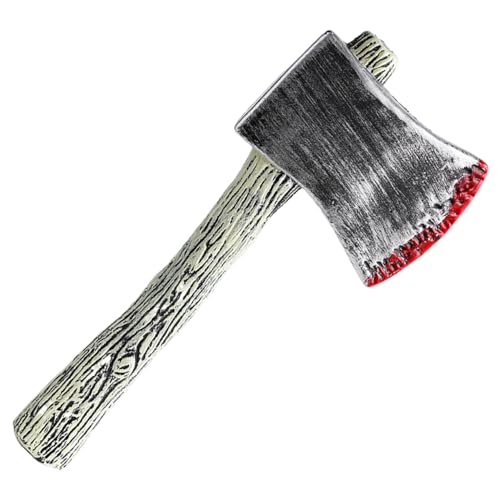 Lawnrden Gefälschte Axe, Holzfällerkostüm -Requisite -Spielzeug, blutige Stütze Axt, Vintage Realistic Toy Axt mit Griff für Cosplay, Kostüm, Streich, Halloween -Requisiten Lawnrden Gefälschte Axe, Holzfällerkostüm -Requisite -Spielzeug, blutige Stütze Axt, Vintage Realistic Toy Axt mit Griff für Cosplay, Kostüm, Streich, Halloween -Requisiten von Lawnrden