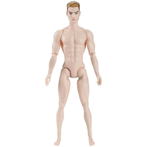Lawnrden Leere Action -Abbildung, 1/6 Maßstab Aktion Figur mehrfacher sachlicher männlicher muskulärer Körper mit Kopf für Display -Puppensammlung, weiß Lawnrden Leere Action -Abbildung, 1/6 Maßstab Aktion Figur mehrfacher sachlicher männlicher muskulärer Körper mit Kopf für Display -Puppensammlung, weiß von Lawnrden