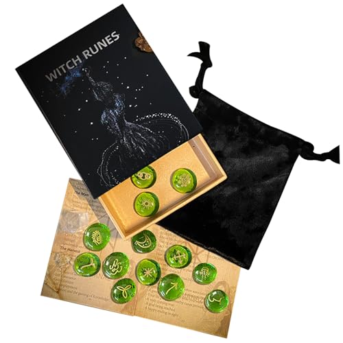 Lawnrden Runes Set 13pcs Rune Stones mit Führungsbuch- und Samtbeutel Hexenversorgungsversorgungen Wahrscheinliche Tools für Anfänger und erfahrene Benutzer |.Hexerei Vorräte Lawnrden Runes Set 13pcs Rune Stones mit Führungsbuch- und Samtbeutel Hexenversorgungsversorgungen Wahrscheinliche Tools für Anfänger und erfahrene Benutzer |.Hexerei Vorräte von Lawnrden