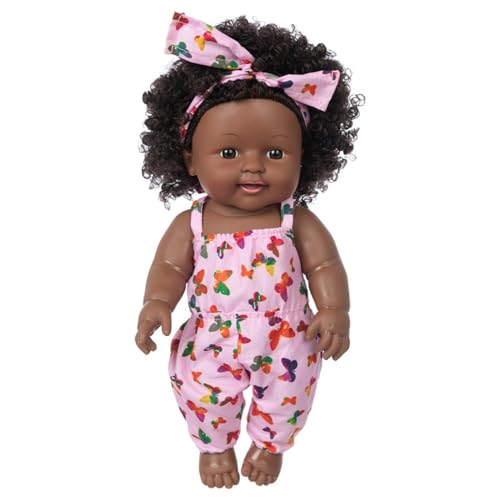 Lawnrden Schwarzes Babypuppen Mädchen - 12 -Zoll lebensee realistische Neugeborene Babypuppen Wirklich Leben mit Kleidergeschenk für Kinder im Alter von 3+ Lawnrden Schwarzes Babypuppen Mädchen - 12 -Zoll lebensee realistische Neugeborene Babypuppen Wirklich Leben mit Kleidergeschenk für Kinder im Alter von 3+ von Lawnrden