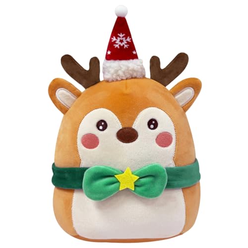 Lawnrden Weihnachtspuppe, niedliche Weihnachts -Stofftiere, 10 Zoll dekoratives Plüschspielzeug, Figurenpuppe für Home Office Tisch Weihnachtsfeier, Elch | Plüschkissen Lawnrden Weihnachtspuppe, niedliche Weihnachts -Stofftiere, 10 Zoll dekoratives Plüschspielzeug, Figurenpuppe für Home Office Tisch Weihnachtsfeier, Elch | Plüschkissen von Lawnrden
