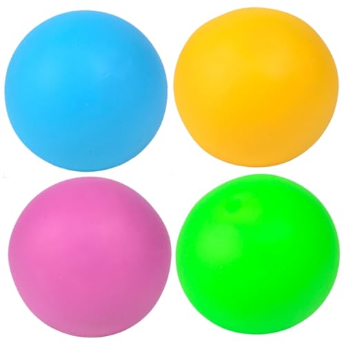 Stressball für Kinder und Erwachsene, Stressbälle für Erwachsene und Kinder, 4pcs langsam aufsteigende Squish Ball, Angst -Relief -Squeezspielzeug Stressball für Kinder und Erwachsene, Stressbälle für Erwachsene und Kinder, 4pcs langsam aufsteigende Squish Ball, Angst -Relief -Squeezspielzeug von Lawnrden
