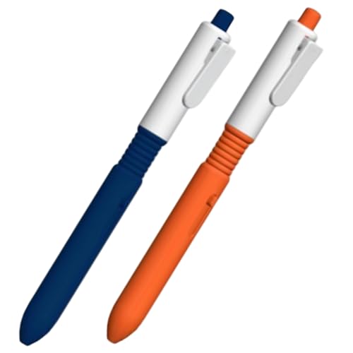Waffen, kreativer Kunststoff Retactracable Kugelschreiber, Streichspielzeug für Kinder, Erwachsene, blau Waffen, kreativer Kunststoff Retactracable Kugelschreiber, Streichspielzeug für Kinder, Erwachsene, blau von Lawnrden