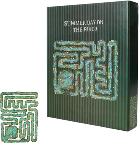Randstück-Puzzles, einzigartige Puzzles, einzigartiges Fluss-Puzzle, Sommertag am Flussrand, Sommerspaß, Kunstspiele Randstück-Puzzles, einzigartige Puzzles, einzigartiges Fluss-Puzzle, Sommertag am Flussrand, Sommerspaß, Kunstspiele von Layviosea