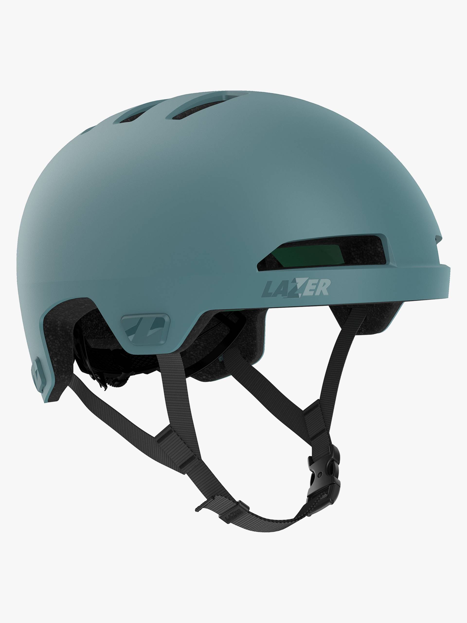 Lazer Maze KinetiCore Fahrradhelm, Matte Stone Blue, M-L von Lazer