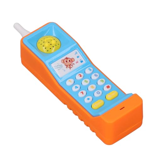 Lazmin112 Baby -Handyspielzeug, Baby -Lernen Spielen Spielen Handy Bildungsleuchten für für (ORANGE) von Lazmin112