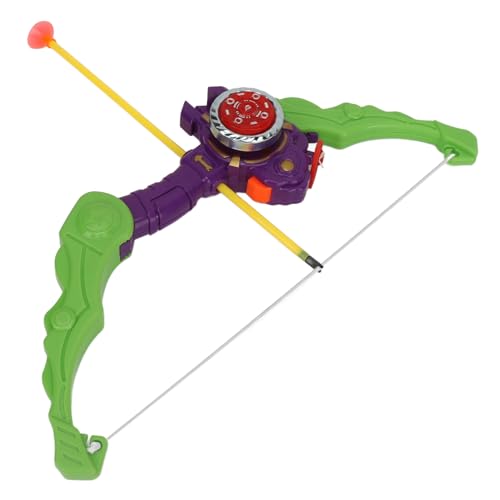 Lazmin112 Bow -Pfeilspielzeug, Bogenschießen -Spielzeugspiel Set Einfach zu Verwenden Leichten Effekt Vielseitig für Innenräume (Purple) von Lazmin112