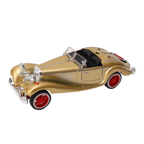 Lazmin112 Cabrio Car -Modell, Dekorationslegierung Cabrio Car Model Bildung Exquisit Classic für (Gold) von Lazmin112