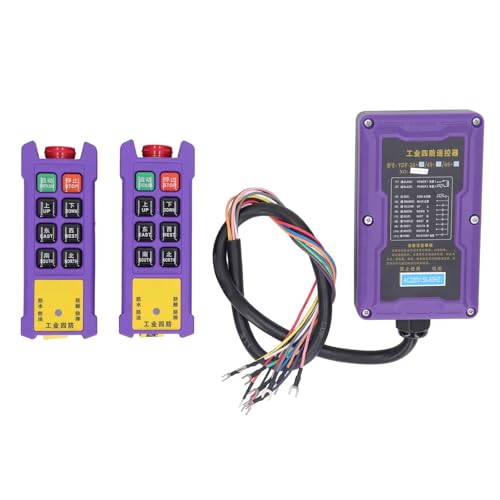 Lazmin112 Elektrischer Hebezeugregler, Multifunktionales Crane Fernbedienungskit für Kohleabbaumaschinen (220V) von Lazmin112