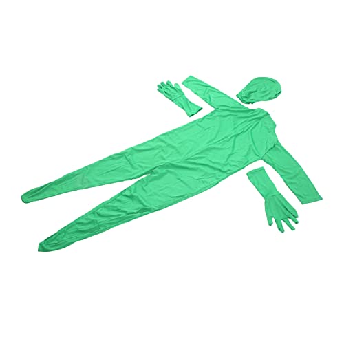 Lazmin112 Green-Screen-Körper, Ganzkörper-Split-Design, Milchsedenmaterial, Lichtung und Langlebig, Angenehm Zu-Tragen, Atmungsaktives Schnicht für Fotografie, Film und Video und Video (170 cm) von Lazmin112