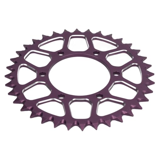 Lazmin112 Heckradrocket, Aluminiumlegierung 36T RC Heck -Hubkabine Einfach für Elektrisches Motorrad zu Installieren (Purple) von Lazmin112
