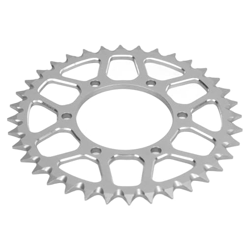Lazmin112 Heckradrocket, Aluminiumlegierung 36T RC Heck -Hubkabine Einfach für Elektrisches Motorrad zu Installieren (Silver) von Lazmin112