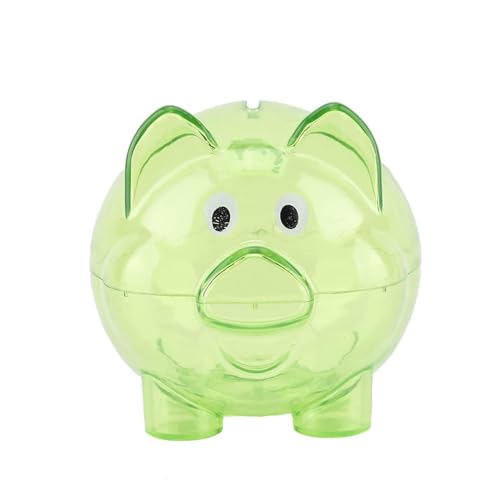 Lazmin112 Nette Münzen Bank, Schweinebank, Baby Sparkasse, für für für Mädchen (Kleiner Größe grün) von Lazmin112