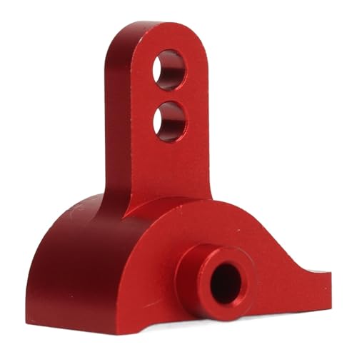 Lazmin112 RC Achse Heckverknüpfungshalterung, RC -Achse Untere Linkmontage Langlebiger Aluminiumlegierung für 1/10 -Auto (Rot) von Lazmin112