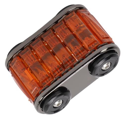 Lazmin112 Roller Relief Stress Slider Spielzeug, Tankstress Reduzieren Spielzeugzinklegierung Verbesserung der Konzentration Dekompression für Add (Bernsteinorange) von Lazmin112